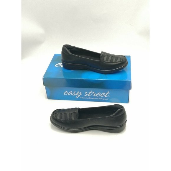 Easy Street Genesis Slip On Loafers Black Women's US 7.5 M - Picture 5 of 7